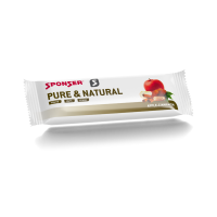 Sponser Pure & Natural Bar Vegan Riegel Apfel Zimt