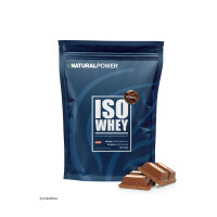 Natural Power ISO Whey Protein 1000g Standbeutel Schoko
