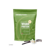 Natural Power Vegan Protein 1000g Standbeutel Vanille