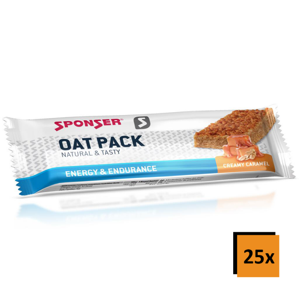 Sponser Oat Pack Creamy Caramel Riegel 25er Pack