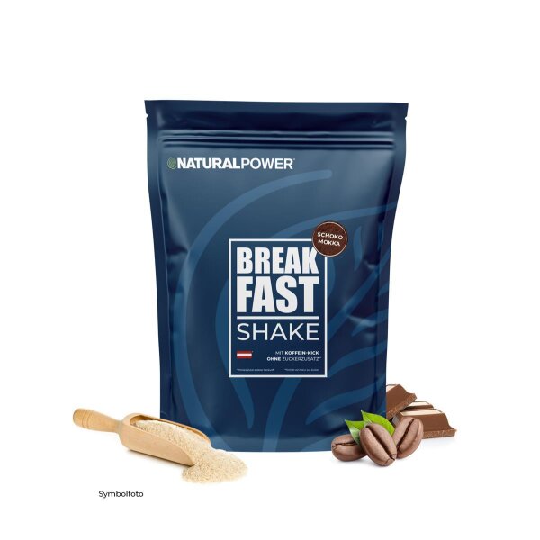 Natural Power Breakfast Shake 800g Pulver Schoko - Mokka