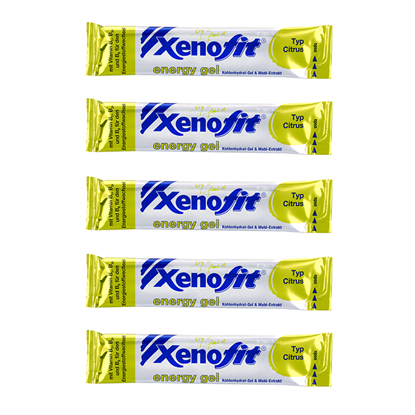 Xenofit Energy Gel 5er Pack