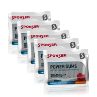 Sponser Power Gums Beutel 5er Pack