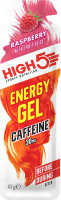 High5 Energy Gel Rasberry + Koffein