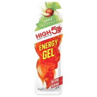 High5 Energy Gel 5er Pack Rasberry + Koffein