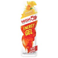 High5 Energy Gel 5er Pack Rasberry + Koffein