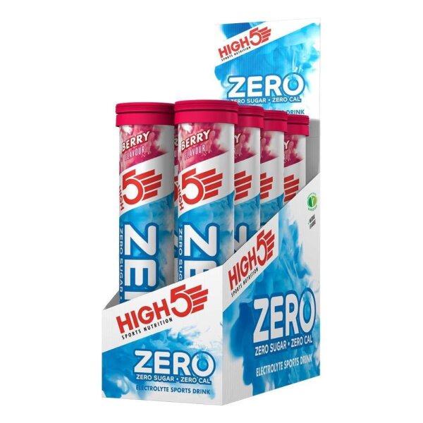 High5 Zero Tabs 20er Brausetabletten Dose 8er Pack Pink Grapefruit