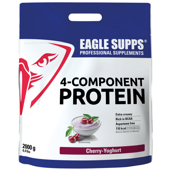 Eagle Supps 4-Component Protein 500g Beutel Cherry - Yoghurt (Kirsch-Joghurt)