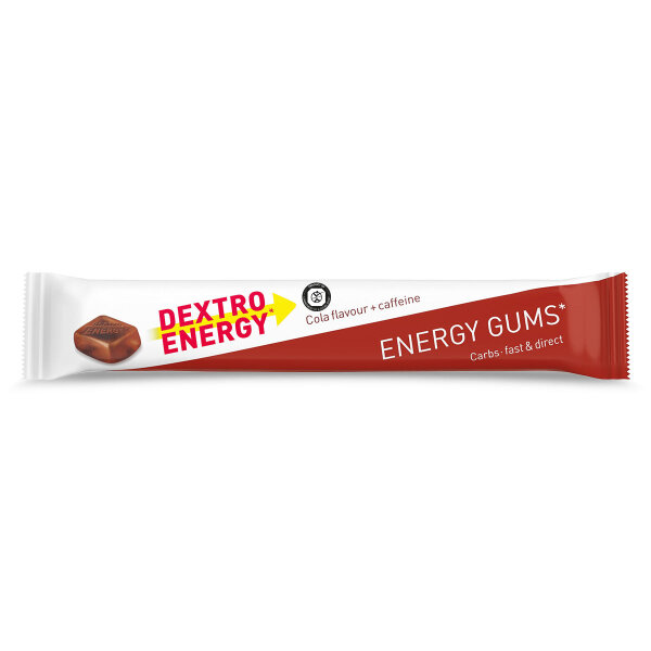 Dextro Energy Gums Fruchtgummis 5er Pack Cola + Caffeine