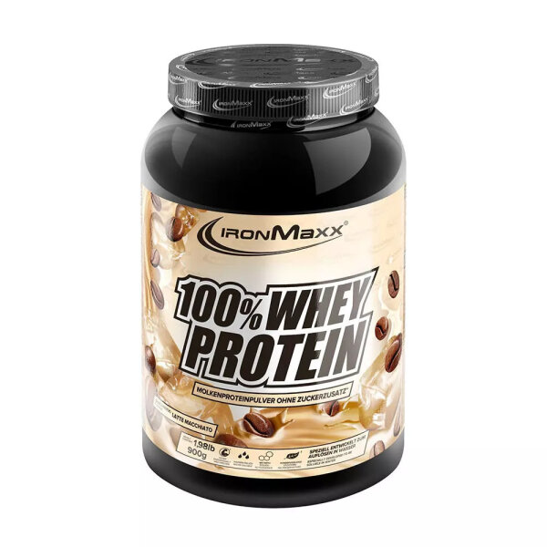 IronMaxx 100% Whey Protein 900g Dose