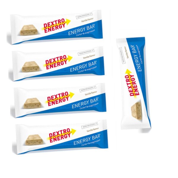 Dextro Energy Bar Riegel 5er Pack gemischt