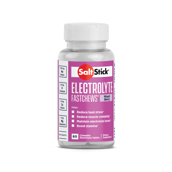 Salt Stick Fastchews Elektrolyt-Kautabletten 60er Dose Mixed Berry