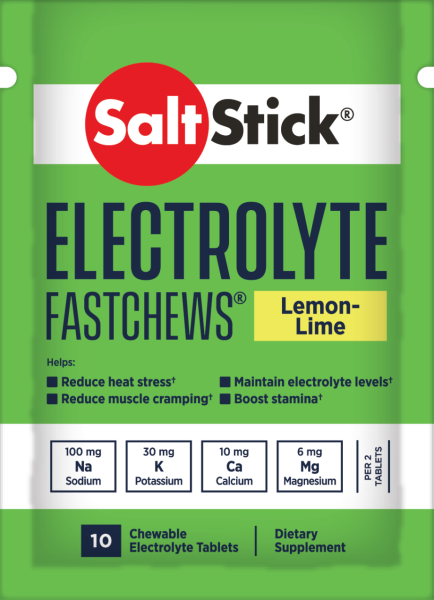 Salt Stick Fast Chews Elektrolyt-Kautabletten Lemon