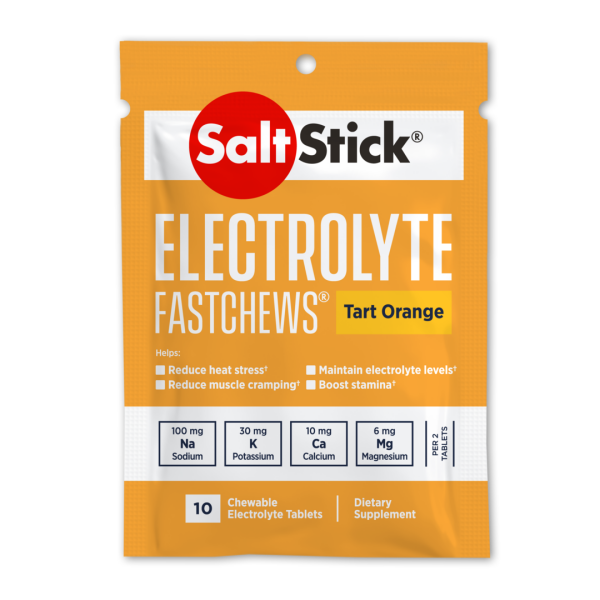 Salt Stick Fast Chews Elektrolyt-Kautabletten Orange