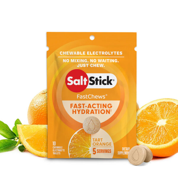 Salt Stick Fast Chews Elektrolyt-Kautabletten Orange