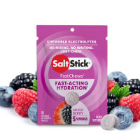 Salt Stick Fast Chews Elektrolyt-Kautabletten Mixed Berry