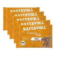 Hafervoll Porridge2go Veganer Bio Riegel 5er Pack