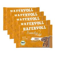 Hafervoll Porridge2go Veganer Bio Riegel 5er Pack Mandel...