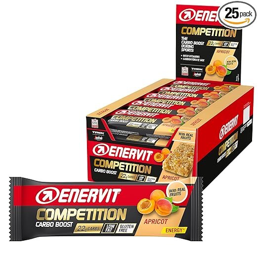 Enervit Power Sport Competition Riegel 25er Box Aprikose