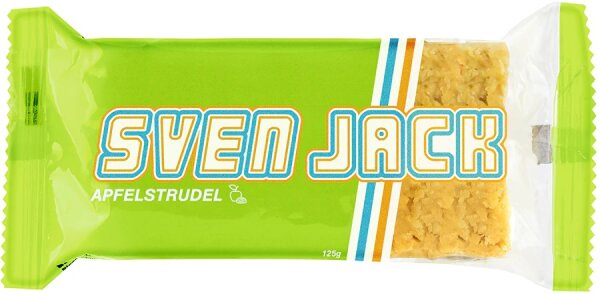 Sven Jack Energie Riegel 125g vegan Apfelstrudel