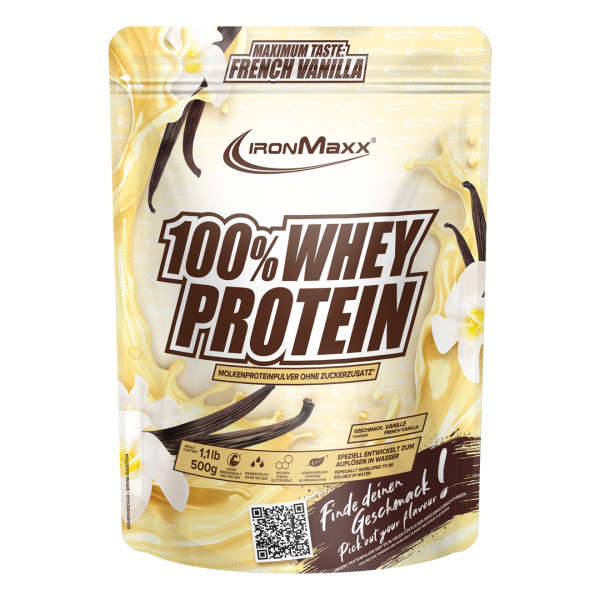 IronMaxx 100% Whey Protein 500g Beutel