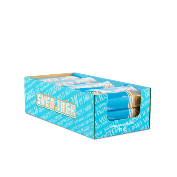 Sven Jack Energie Riegel 125g vegan 24er Box Weiße Schokolade