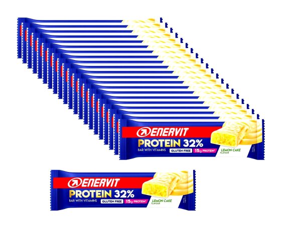 Enervit Protein 32% Riegel Lemon Cake 48g 30er Box