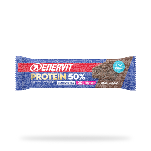 Enervit Protein 50% Riegel Dark Choco 40g 12er Box
