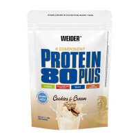 Weider Protein 80 Plus 500g Eiweißbeutel Cookies & Cream