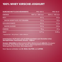 IronMaxx 100% Whey Protein 900g Dose Kirsche - Joghurt