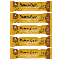Multipower Protein Layer Riegel 5er Pack Caramel Peanut...
