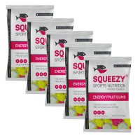 Squeezy Energy Fruit Gums Fruchtgummi 5er Pack