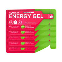 Squeezy Energy Gel 5er Pack Lemon + Koffein