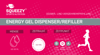 Squeezy Energy Super Gel Refiller Cola+Koffein 500ml