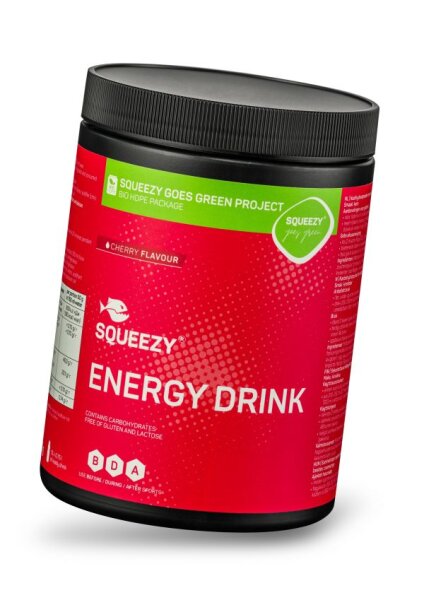 Squeezy Energy Drink Dose 650g Cherry (Kirsche)