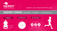 Squeezy Energy Drink Dose 650g Cherry (Kirsche)