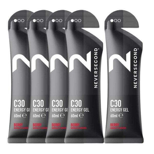 Neversecond C 30 Energy Gel 5er Pack Espresso + Koffein