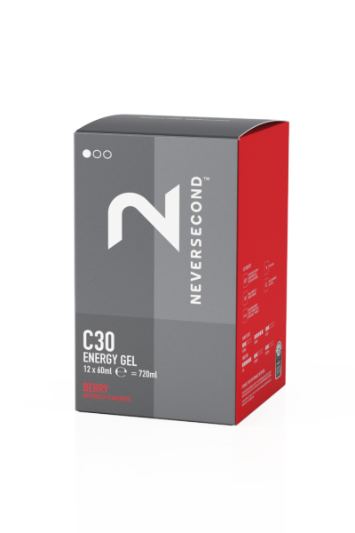 Neversecond C 30 Energy Gel 12er Box