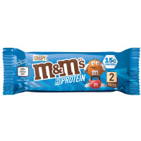 M&M`s Hi Protein Bar Eiweißriegel 12er Box Crispy MHD 10-2026