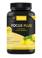 Headstart Focus Plus 1500g Pulverdose + 500g Dose Zitrone Zitrone