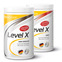 Ultrasports Level X Recovery 550g Dose Dunkle Schokolade...