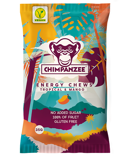 Chimpanzee Energy Chews 5er Pack Erdbeere