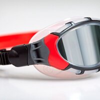 Zoggs Schwimmbrille Predator Flex Titanium Clear Red