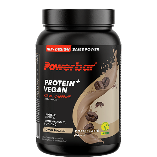 PowerBar Protein + Vegan + Immune Support 570g Dose Coffee Latte