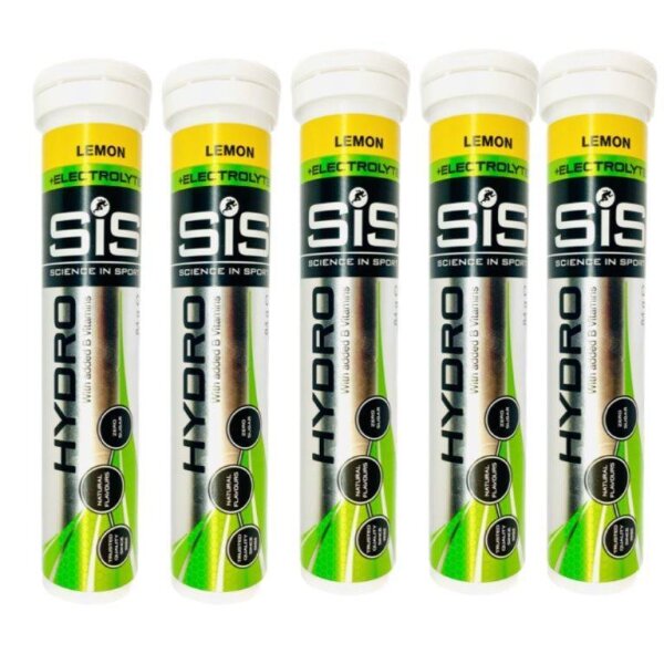 SIS Hydro Electrolyte 20er Brausetabletten Dose 5er Pack Berry