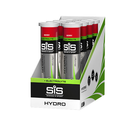 SIS Hydro Electrolyte 20er Brausetabletten Dose 8er Box gemischt