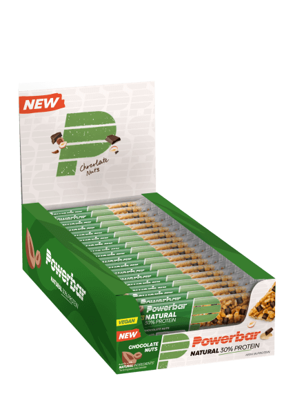 PowerBar Natural Protein Riegel 18er Box Chocolate Nuts