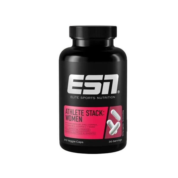 ESN Athlete Stack Women 210 Kapseln