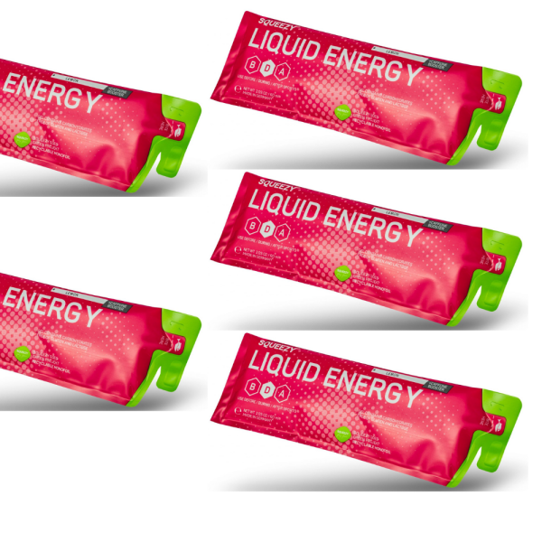 Squeezy Liquid Energy Gel 5er Pack