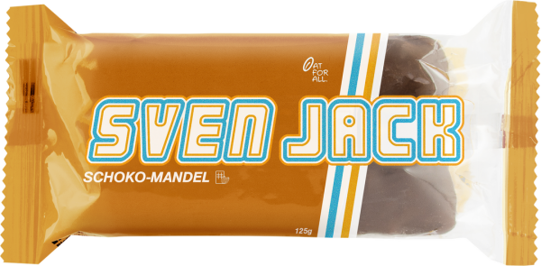 Sven Jack Energie Riegel 125g vegan Schoko- Mandel